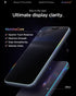 Spigen מגן מסך לאייפון 17 Pro / 17 – GLAS.tR EZ Fit | Privacy (סט של 2)